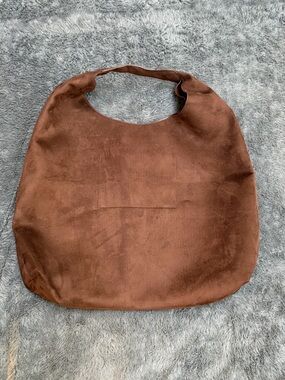 GAP FAUX Brown Suede Tote Bag